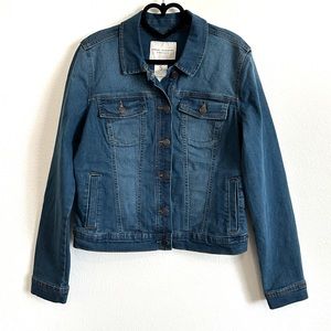 Social Standard by Sanctuary Blue Denim / Jean Jacket Size S